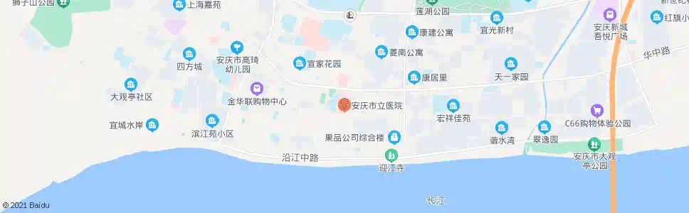 安庆利民医院_公交站地图_安庆公交_妙搜公交查询2025