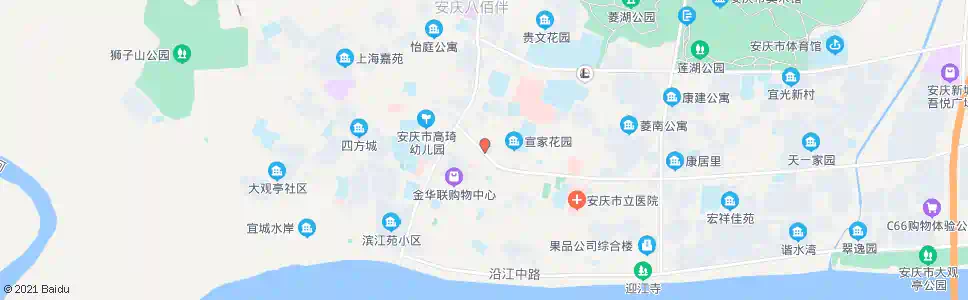 安庆大地房产_公交站地图_安庆公交_妙搜公交查询2025