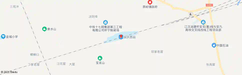 安庆西门桥_公交站地图_安庆公交_妙搜公交查询2025