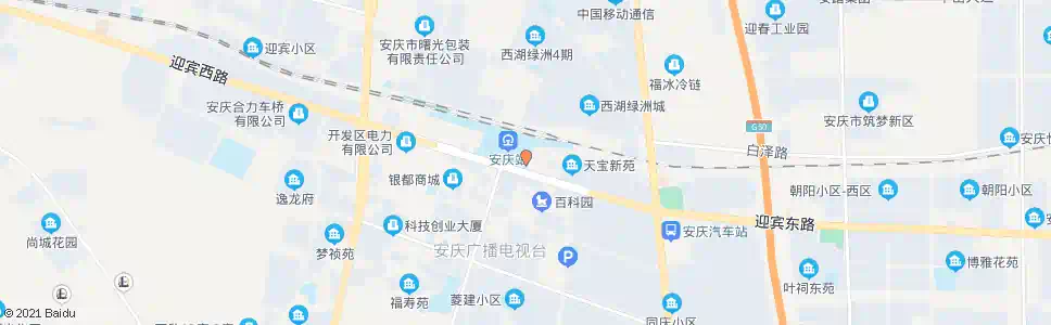 安庆开发区停车场_公交站地图_安庆公交_妙搜公交查询2025