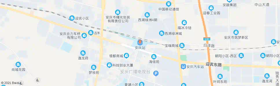 安庆皖城_公交站地图_安庆公交_妙搜公交查询2025
