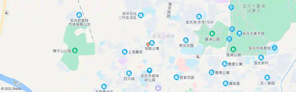 安庆德宽路_公交站地图_安庆公交_妙搜公交查询2025
