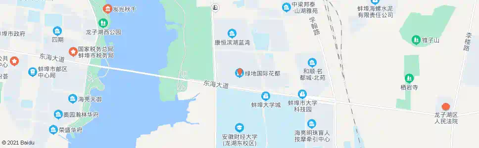 蚌埠绿地国际花都_公交站地图_蚌埠公交_妙搜公交查询2025