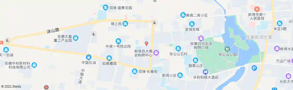 蚌埠长乐路华光大道_公交站地图_蚌埠公交_妙搜公交查询2025