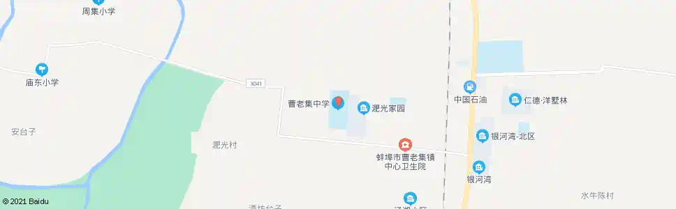 蚌埠曹老集中学_公交站地图_蚌埠公交_妙搜公交查询2025