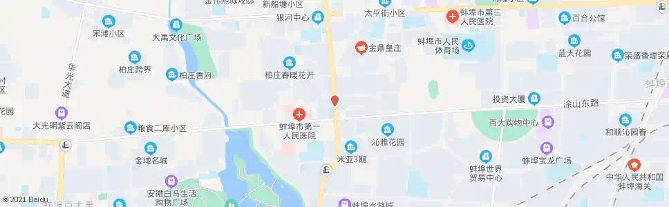 蚌埠朝阳路南岗四路(北)_公交站地图_蚌埠公交_妙搜公交查询2025