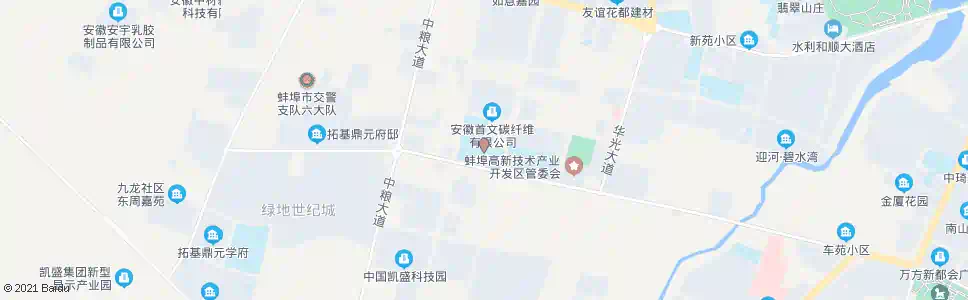 蚌埠机电技师学院_公交站地图_蚌埠公交_妙搜公交查询2025