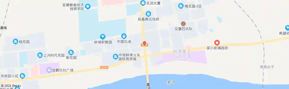 蚌埠通城国贸_公交站地图_蚌埠公交_妙搜公交查询2025