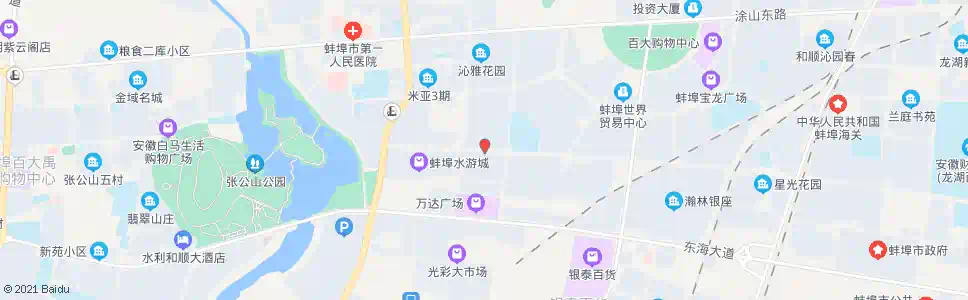 蚌埠万达广场北_公交站地图_蚌埠公交_妙搜公交查询2025