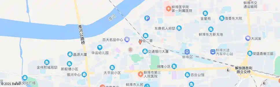 蚌埠中荣街_公交站地图_蚌埠公交_妙搜公交查询2025