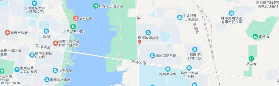 蚌埠山南村_公交站地图_蚌埠公交_妙搜公交查询2025
