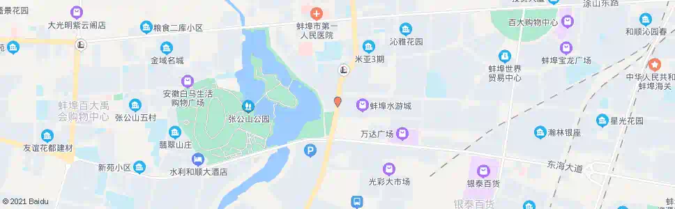 蚌埠朝阳路红旗五路_公交站地图_蚌埠公交_妙搜公交查询2025