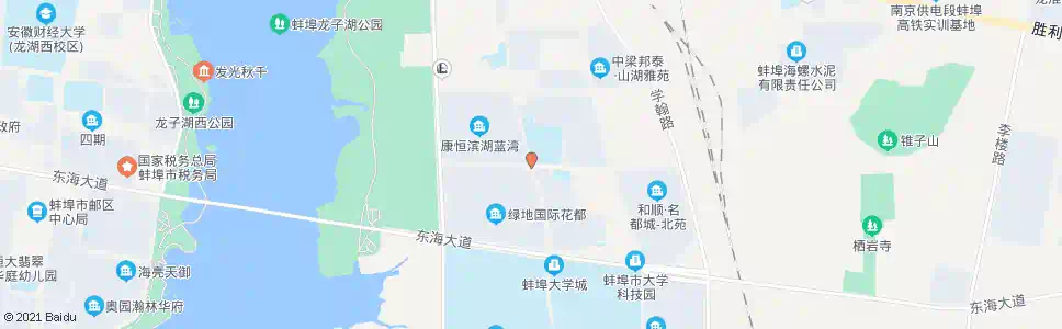 蚌埠汤和路_公交站地图_蚌埠公交_妙搜公交查询2025
