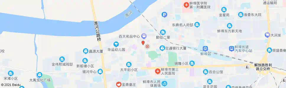 蚌埠电信公司_公交站地图_蚌埠公交_妙搜公交查询2025
