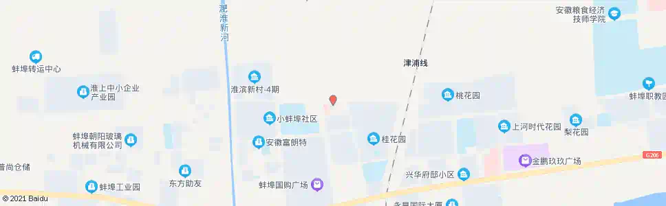 蚌埠小蚌埠镇_公交站地图_蚌埠公交_妙搜公交查询2025