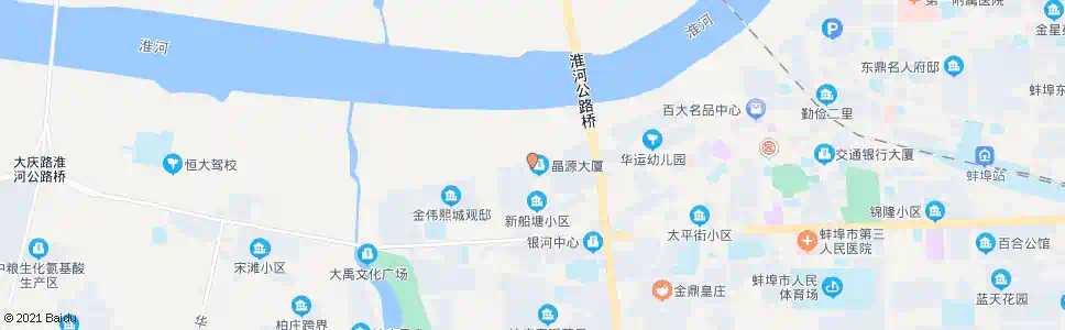 蚌埠新船塘首末站_公交站地图_蚌埠公交_妙搜公交查询2025