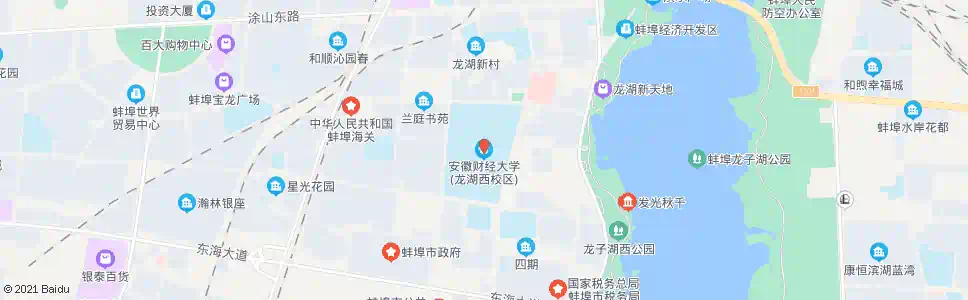蚌埠财经大学_公交站地图_蚌埠公交_妙搜公交查询2025
