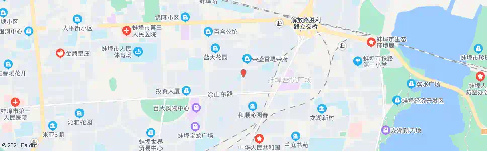 蚌埠金山花园_公交站地图_蚌埠公交_妙搜公交查询2025