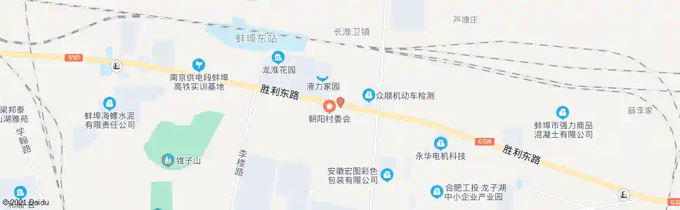 蚌埠长淮卫_公交站地图_蚌埠公交_妙搜公交查询2025