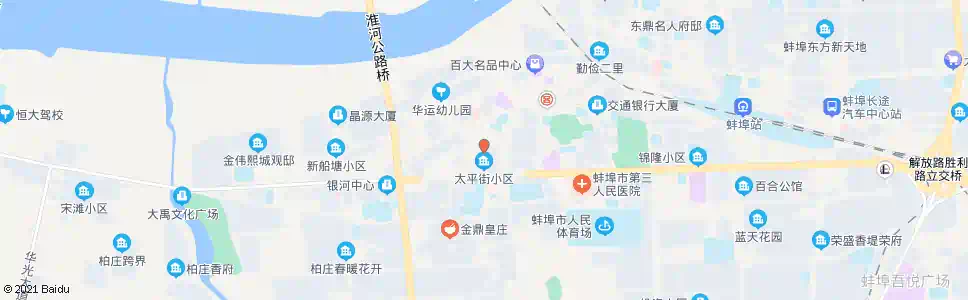 蚌埠中平街_公交站地图_蚌埠公交_妙搜公交查询2025