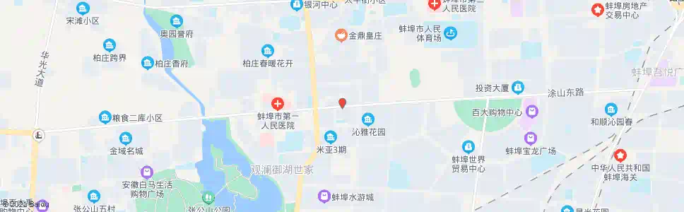 蚌埠涂山路工农路_公交站地图_蚌埠公交_妙搜公交查询2025