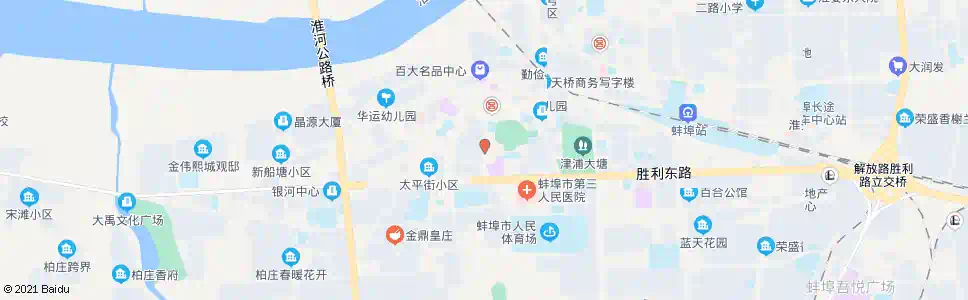蚌埠南山宾馆_公交站地图_蚌埠公交_妙搜公交查询2025
