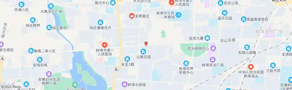蚌埠沁雅花园(北)_公交站地图_蚌埠公交_妙搜公交查询2025