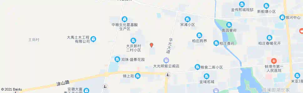 蚌埠大庆三路_公交站地图_蚌埠公交_妙搜公交查询2025