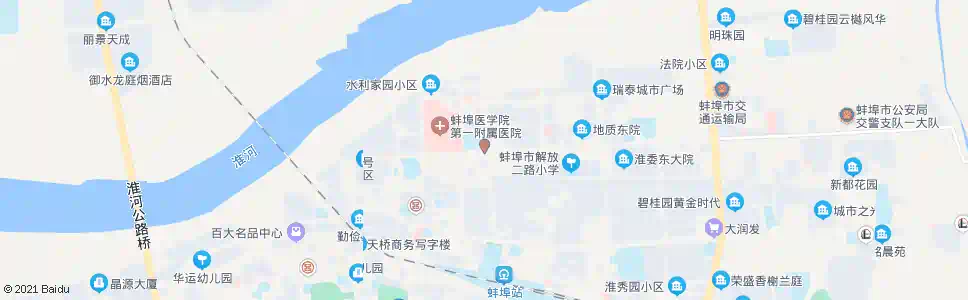 蚌埠治淮路_公交站地图_蚌埠公交_妙搜公交查询2025
