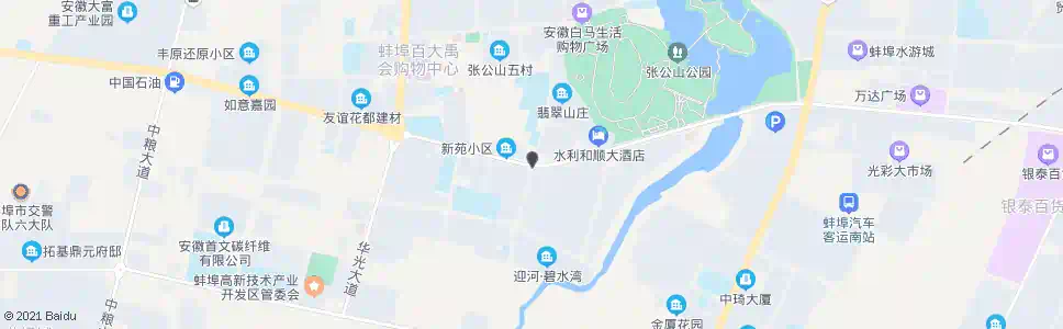 蚌埠张公山路(东海大道)_公交站地图_蚌埠公交_妙搜公交查询2025