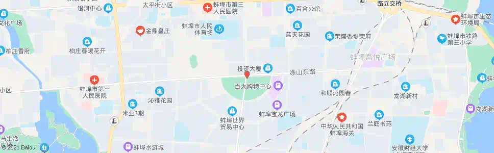 蚌埠延安路_公交站地图_蚌埠公交_妙搜公交查询2025