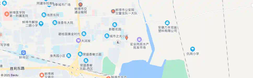 蚌埠肉联厂_公交站地图_蚌埠公交_妙搜公交查询2025