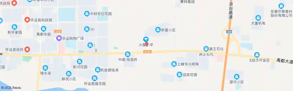 蚌埠五岔集_公交站地图_蚌埠公交_妙搜公交查询2025