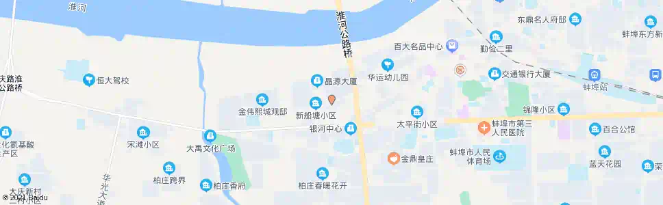 蚌埠淮河路纬四路_公交站地图_蚌埠公交_妙搜公交查询2025