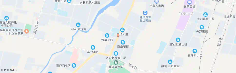 蚌埠十一中_公交站地图_蚌埠公交_妙搜公交查询2025