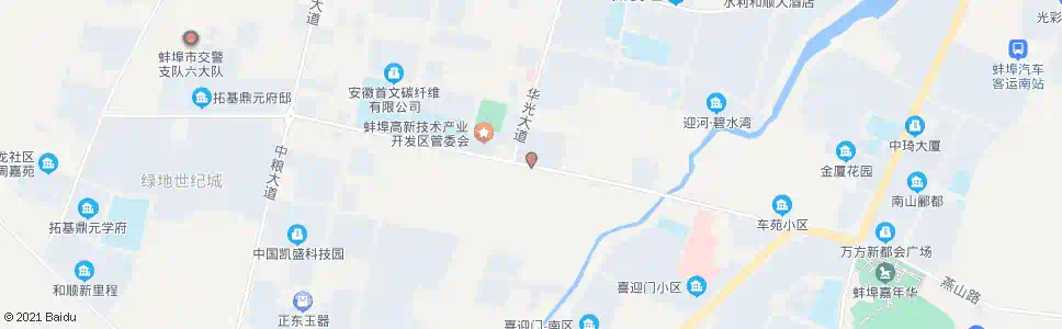 蚌埠燕山路_公交站地图_蚌埠公交_妙搜公交查询2025