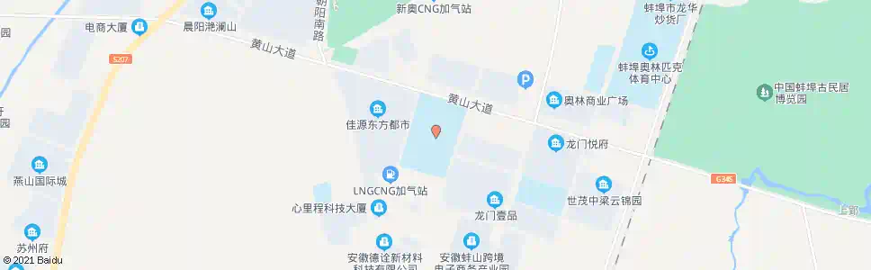 蚌埠第二中学_公交站地图_蚌埠公交_妙搜公交查询2025