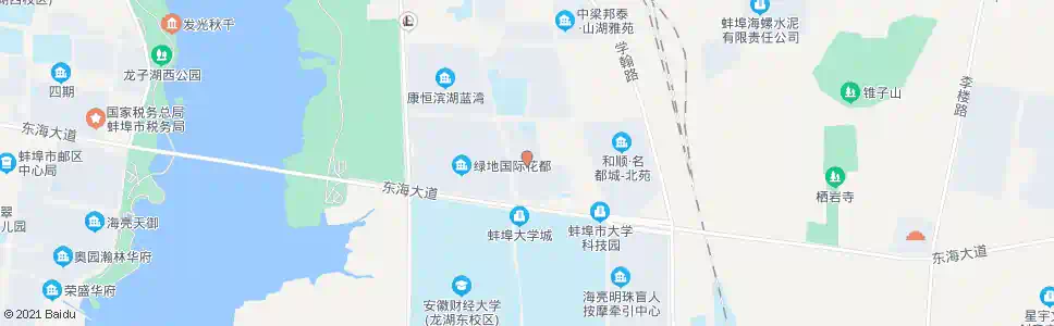 蚌埠湖光小区_公交站地图_蚌埠公交_妙搜公交查询2025