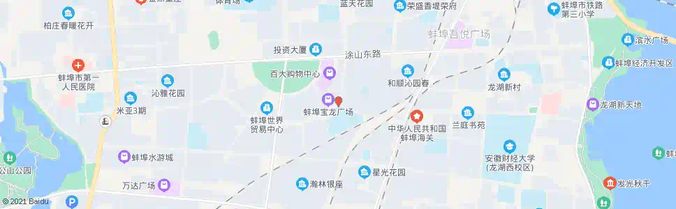 蚌埠广场二路_公交站地图_蚌埠公交_妙搜公交查询2025