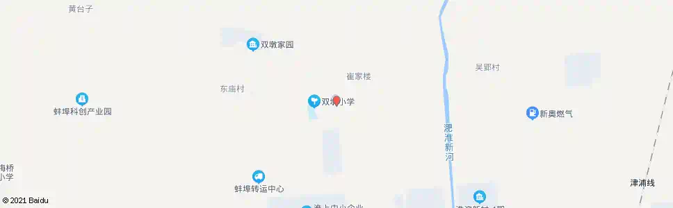 蚌埠双墩_公交站地图_蚌埠公交_妙搜公交查询2025