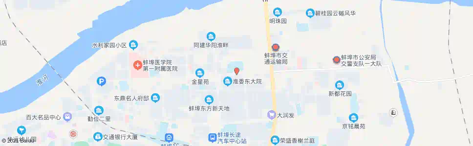 蚌埠九中_公交站地图_蚌埠公交_妙搜公交查询2025