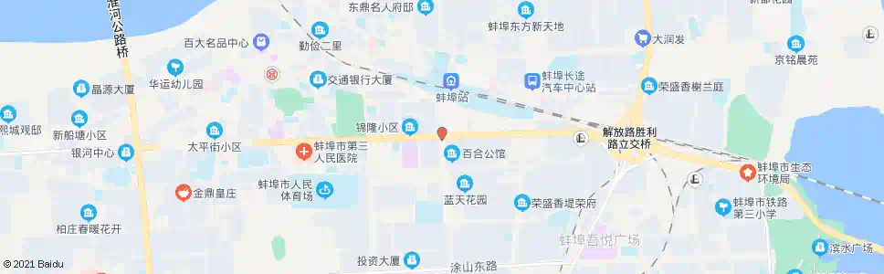 蚌埠胜利东路_公交站地图_蚌埠公交_妙搜公交查询2025