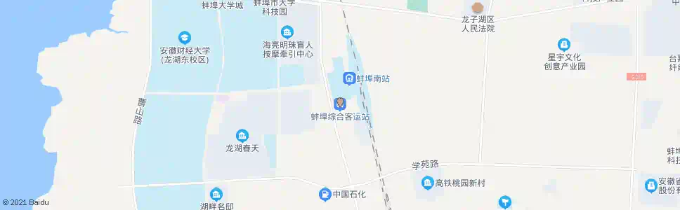 蚌埠高铁客运站_公交站地图_蚌埠公交_妙搜公交查询2025