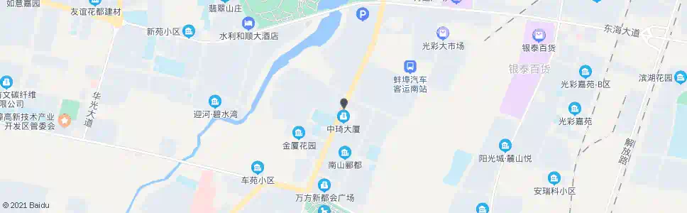 蚌埠钓鱼台_公交站地图_蚌埠公交_妙搜公交查询2025