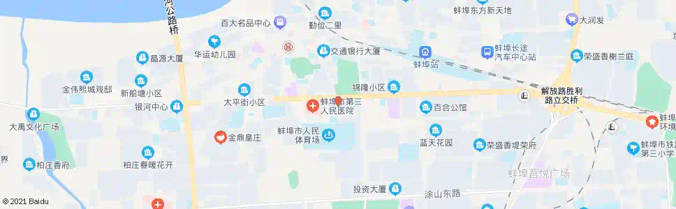 蚌埠体育场_公交站地图_蚌埠公交_妙搜公交查询2025