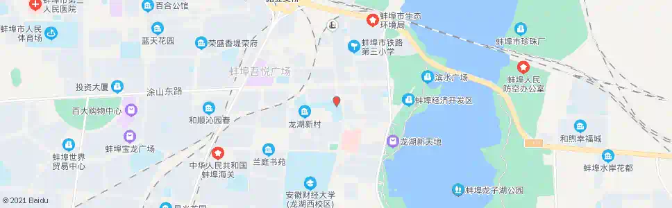 蚌埠铁路中学_公交站地图_蚌埠公交_妙搜公交查询2025