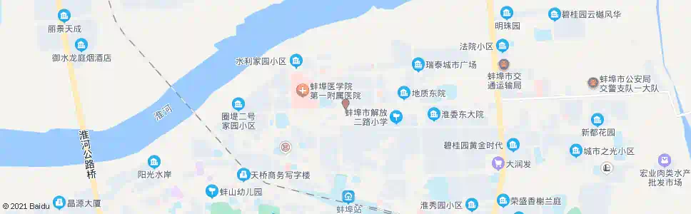 蚌埠交通路_公交站地图_蚌埠公交_妙搜公交查询2025