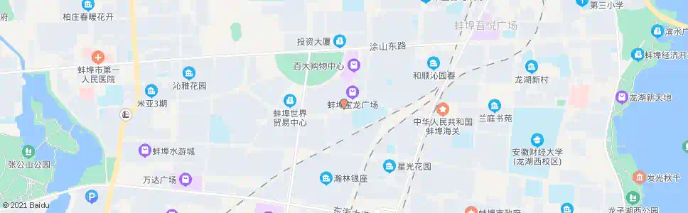 蚌埠体育路兴业街_公交站地图_蚌埠公交_妙搜公交查询2025