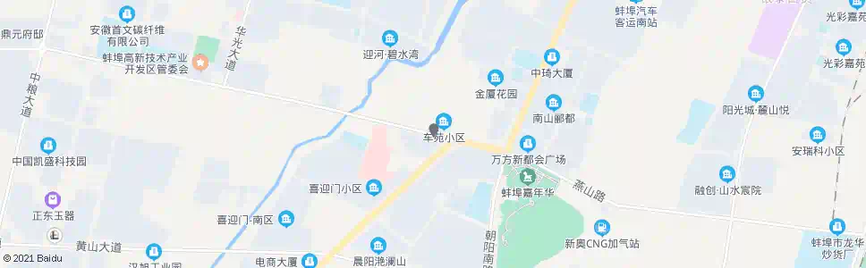 蚌埠干休所_公交站地图_蚌埠公交_妙搜公交查询2025