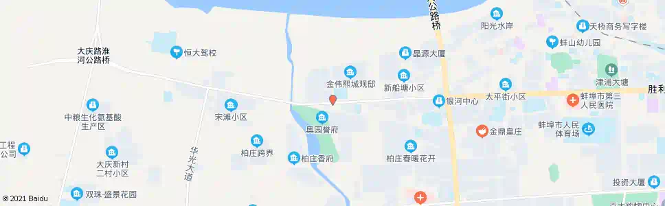 蚌埠西大坝_公交站地图_蚌埠公交_妙搜公交查询2025